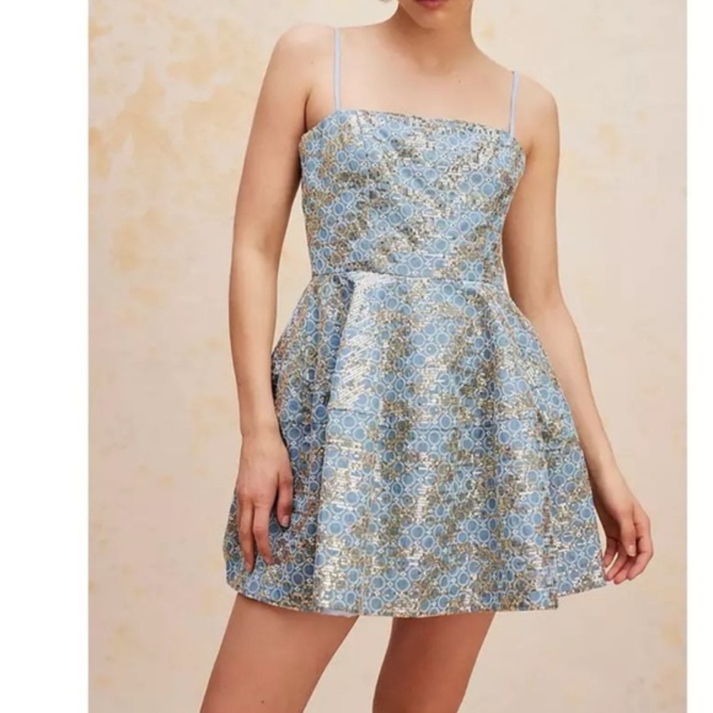 NWOT ELLIATT Makenzie Dress - Multi sparkle sequins XS - Picture 2 of 9